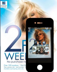 augmented reality, smartphones, app, ad, print
